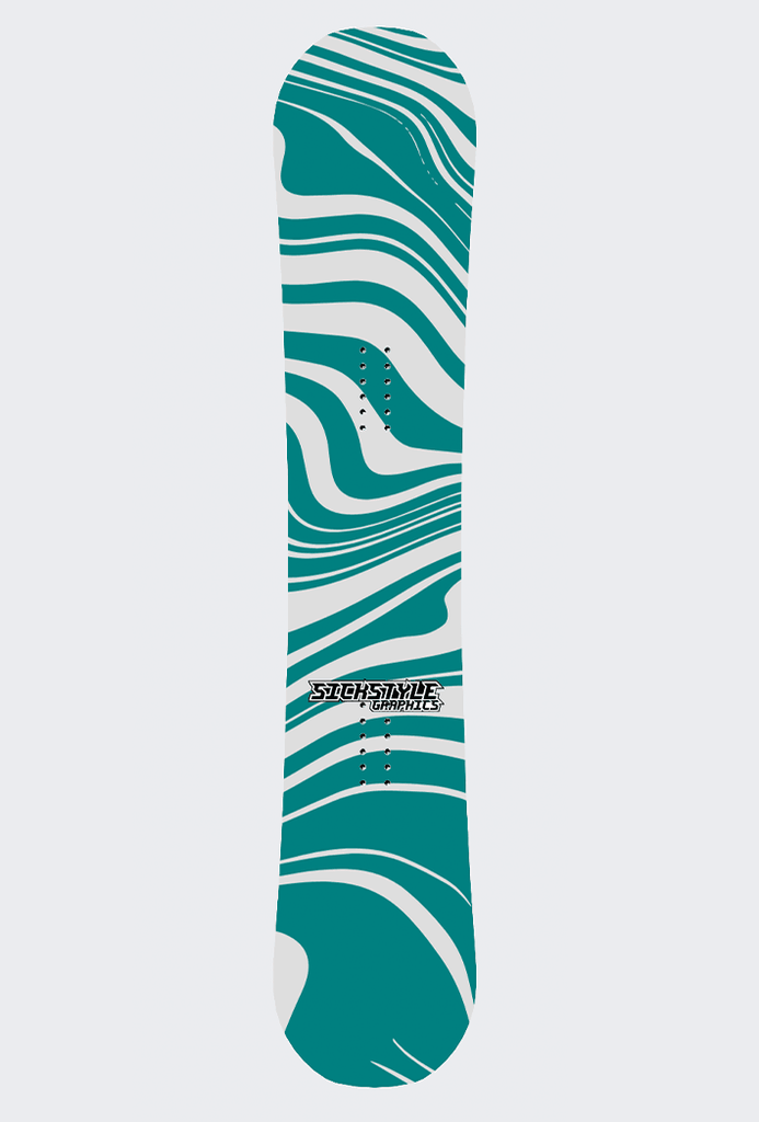 Custom Snowboard Sticker - Trippie - Sickstyle Graphics