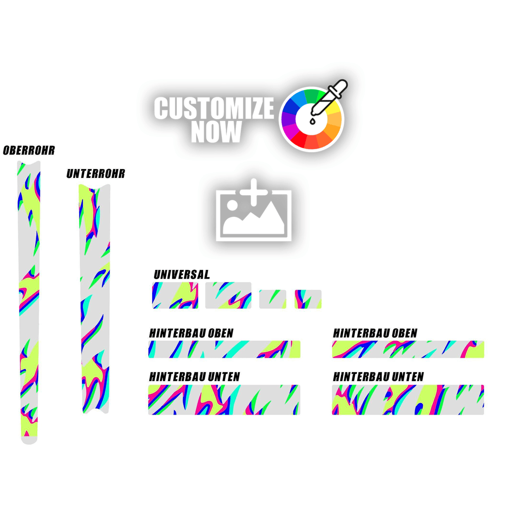 Custom Frameguard Sticker - Flakes - Sickstyle Graphics