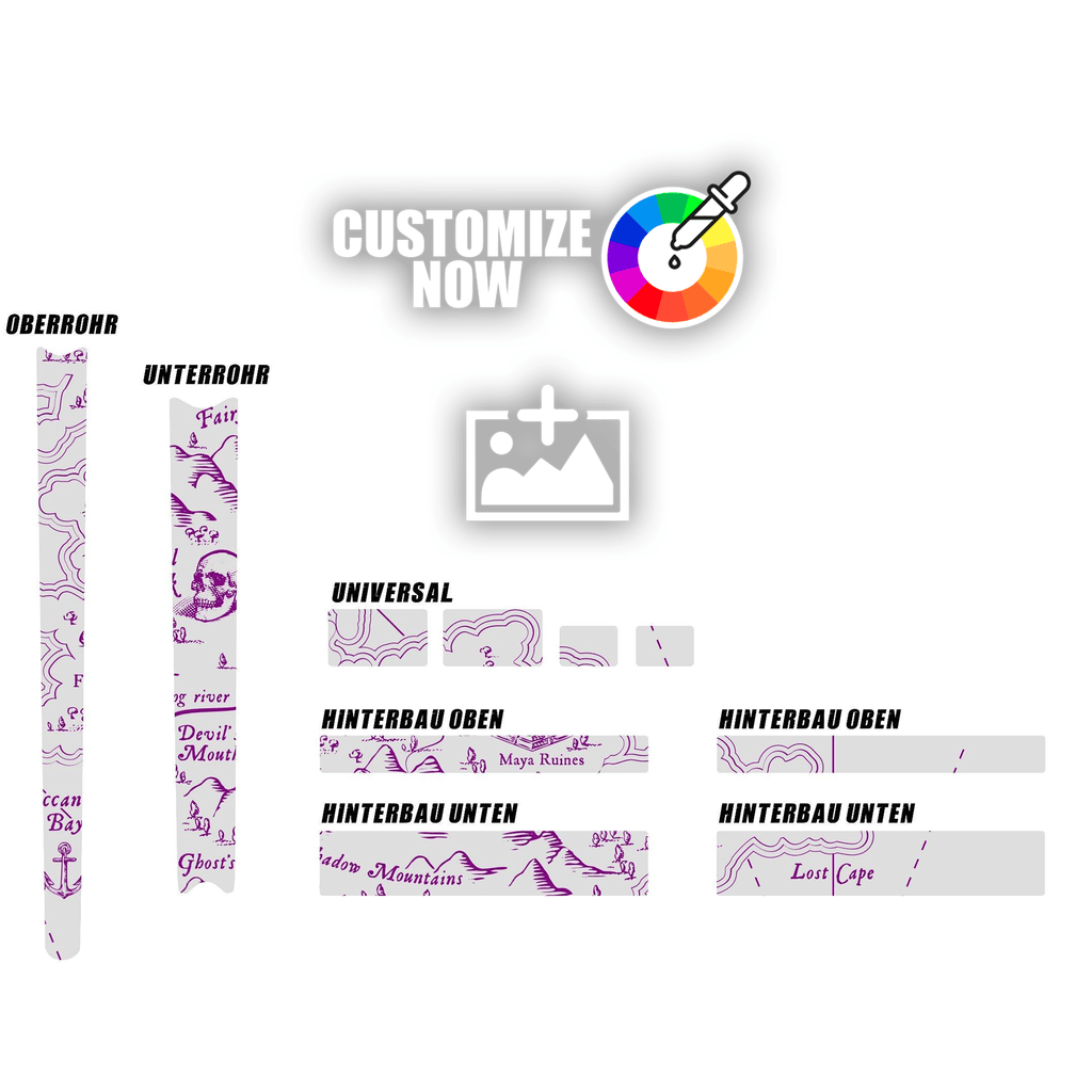 Custom Frameguard Sticker - Map - Sickstyle Graphics