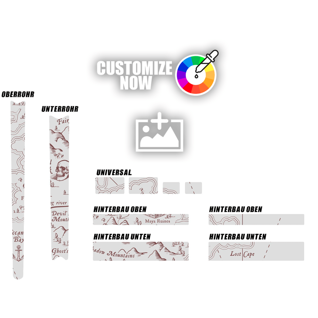 Custom Frameguard Sticker - Map - Sickstyle Graphics