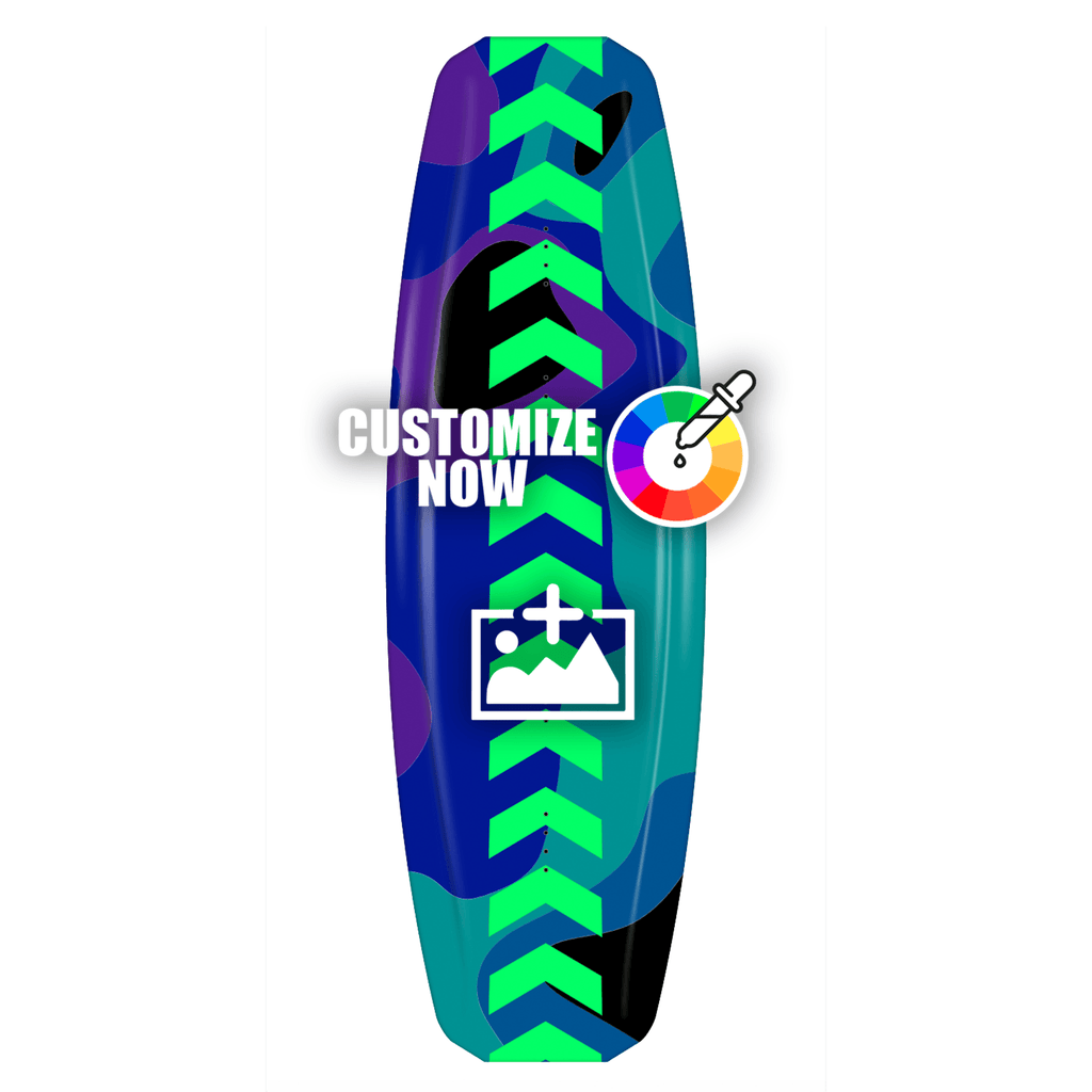 Custom Wakeboard Sticker - Camo Arrow - Sickstyle Graphics