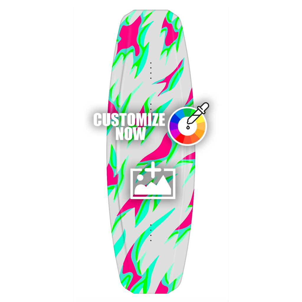 Custom Wakeboard Sticker - Flakes - Sickstyle Graphics