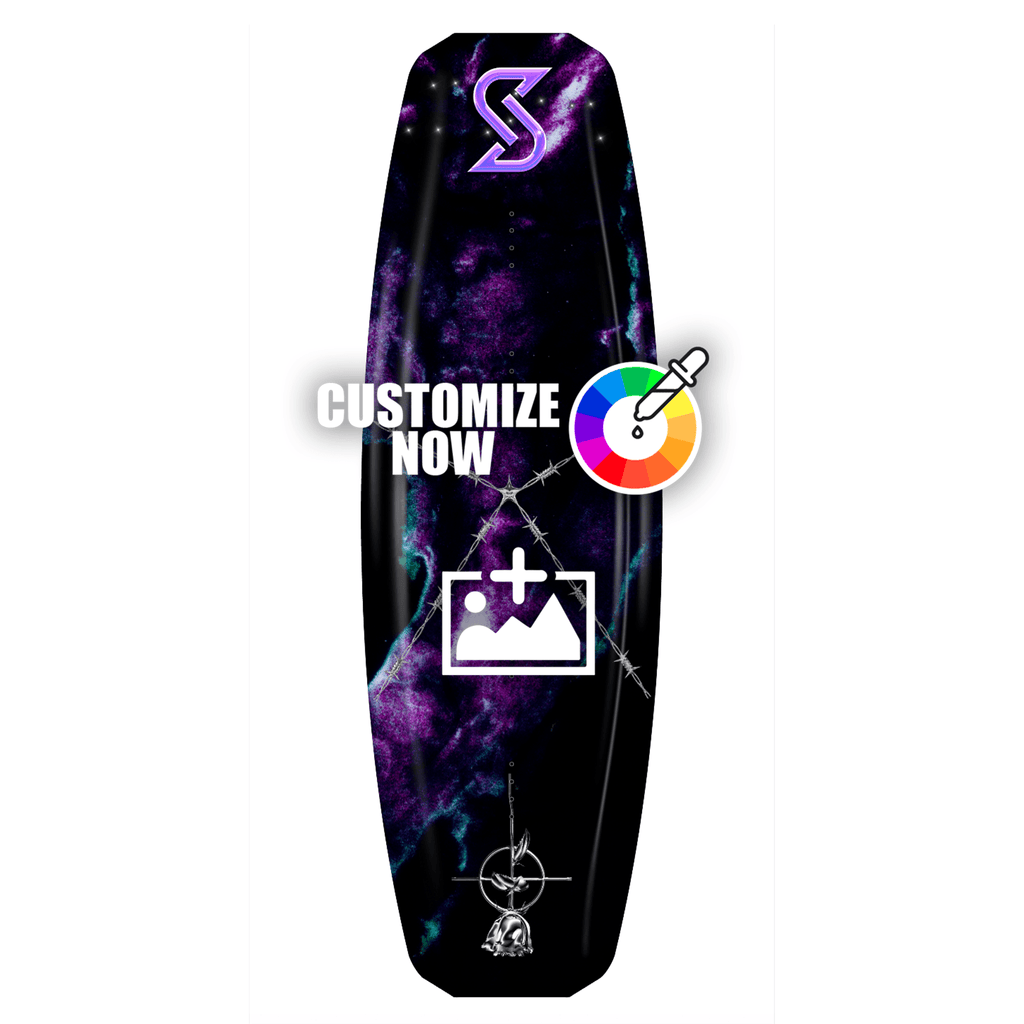 Custom Wakeboard Sticker - Miley - Sickstyle Graphics