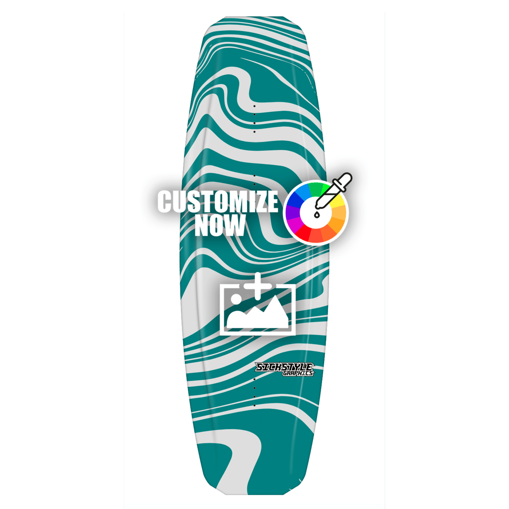 Custom Wakeboard Sticker - Trippie - Sickstyle Graphics