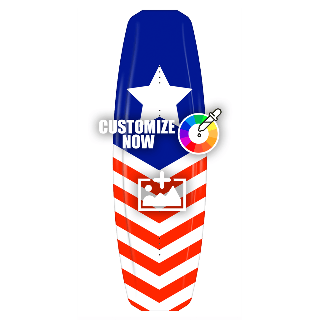 Custom Wakeboard Sticker - USA - Sickstyle Graphics