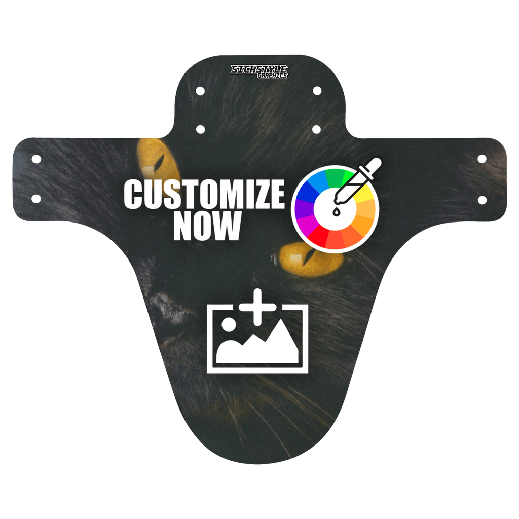 MTB Mudguard im Katzen Design