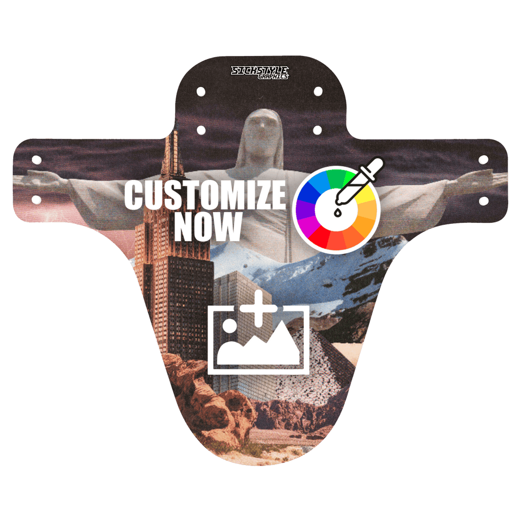 MTB Mudguard im Pyramide Design