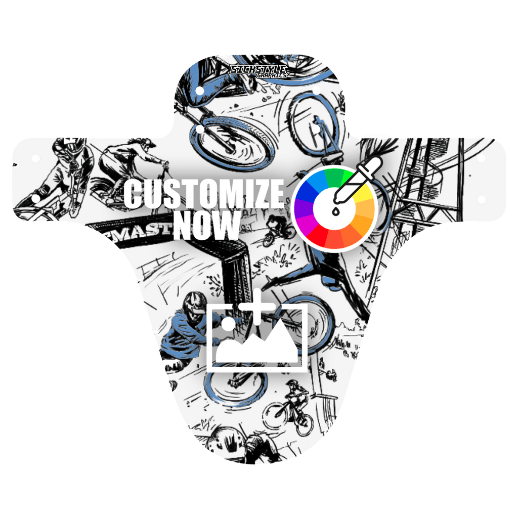 MTB Mudguard im Ridegang Winterberg Design