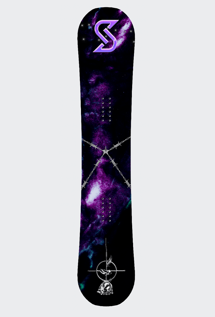 Snowboard Sticker - Miley - Sickstyle Graphics