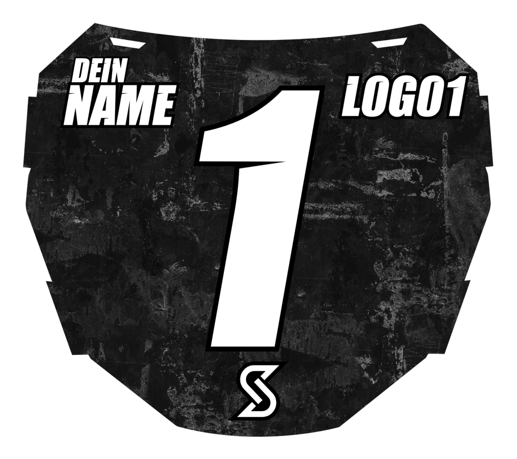 ODI Numberplate - Grey Marble Aufkleber - Sickstyle Graphics