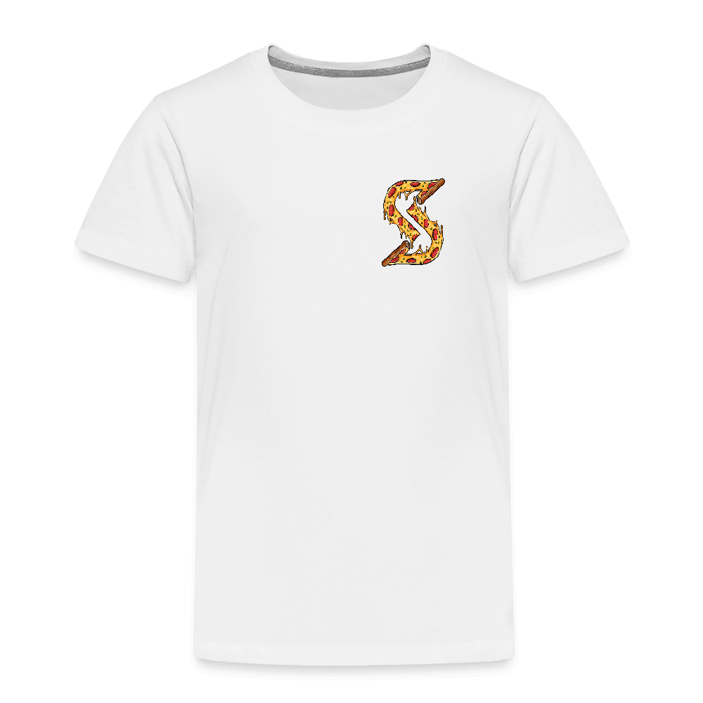 „Pizza Slice“ - Kids T-Shirt - Weiß