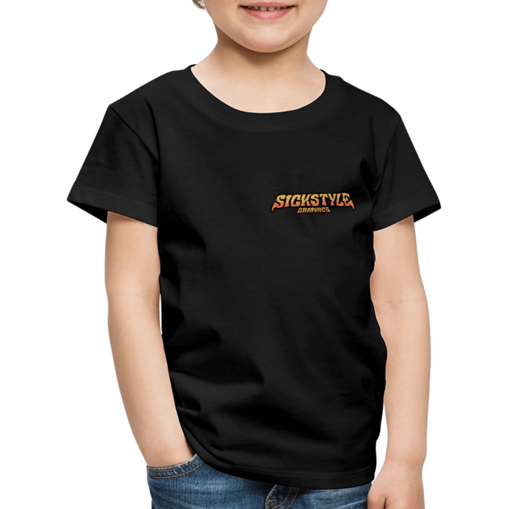 „T-Rex MX“ - Kids T-Shirt - Schwarz