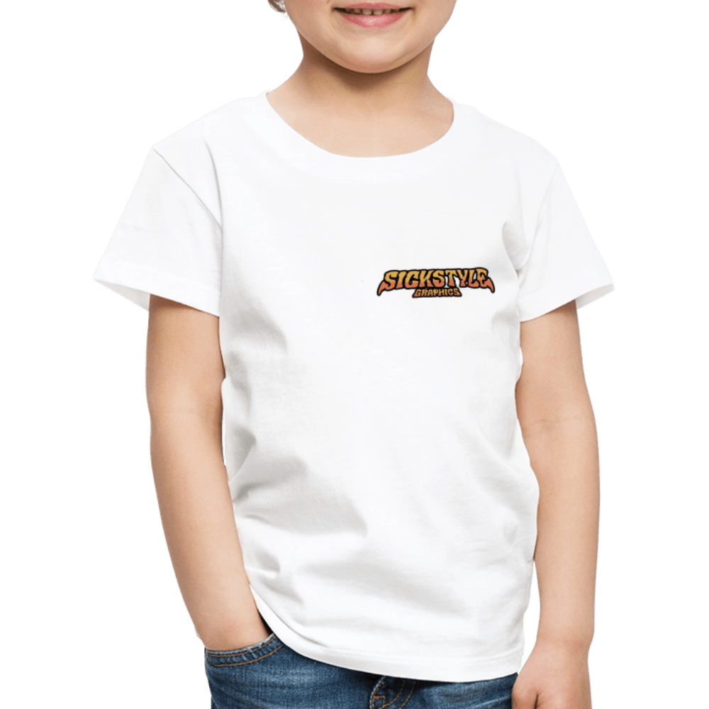 „T-Rex MX“ - Kids T-Shirt - Weiß