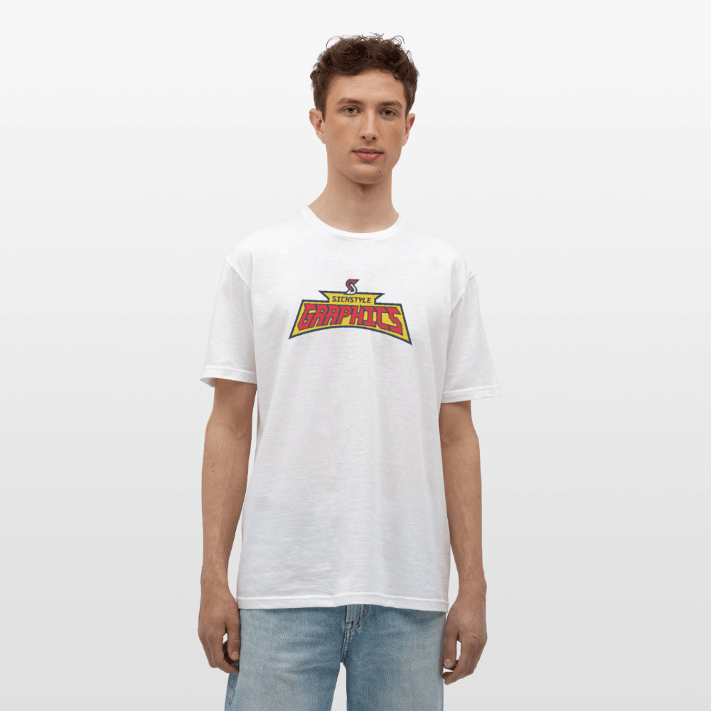 „Send it“ - Herren T-Shirt - Weiß
