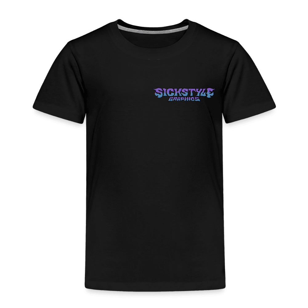 „Escape the ordinary“ - Kids T-Shirt - Schwarz