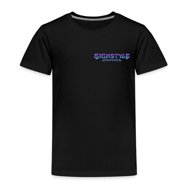„Escape the ordinary“ - Kids T-Shirt - Schwarz