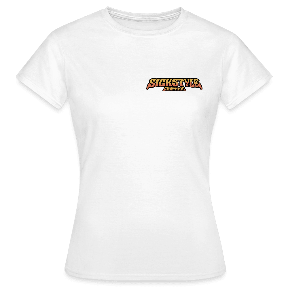 „T-Rex MX“ - Damen T-Shirt - Weiß