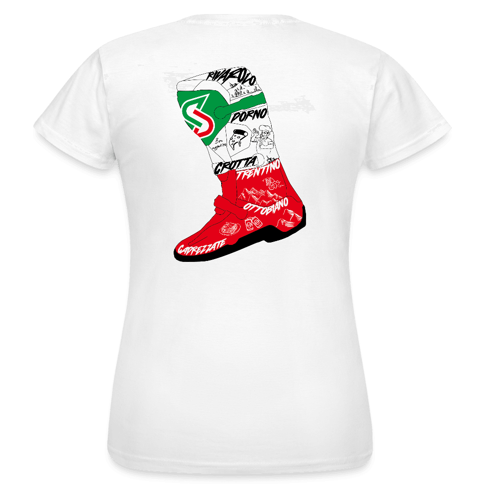 „Italy Roadtrip“ - Damen T-Shirt - Weiß