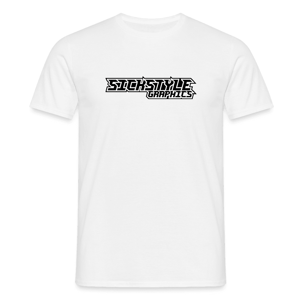 „Basic“ - Herren T-Shirt - Weiß