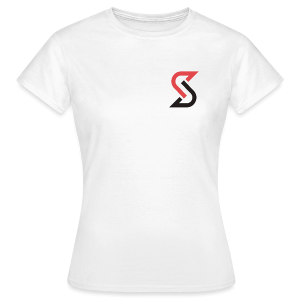 „Skate Eagle“ - Damen T-Shirt - Weiß