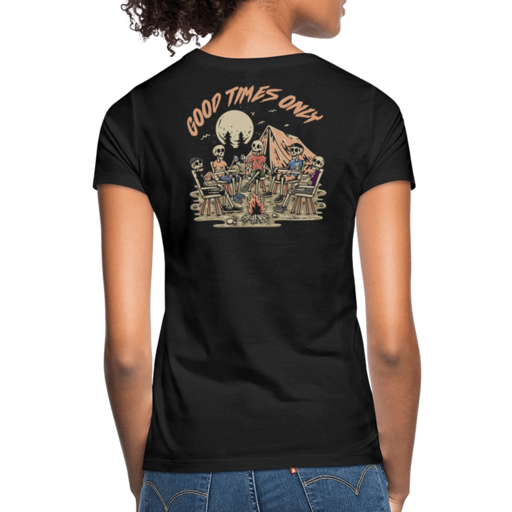 „Good times only“ - Damen T-Shirt - Schwarz