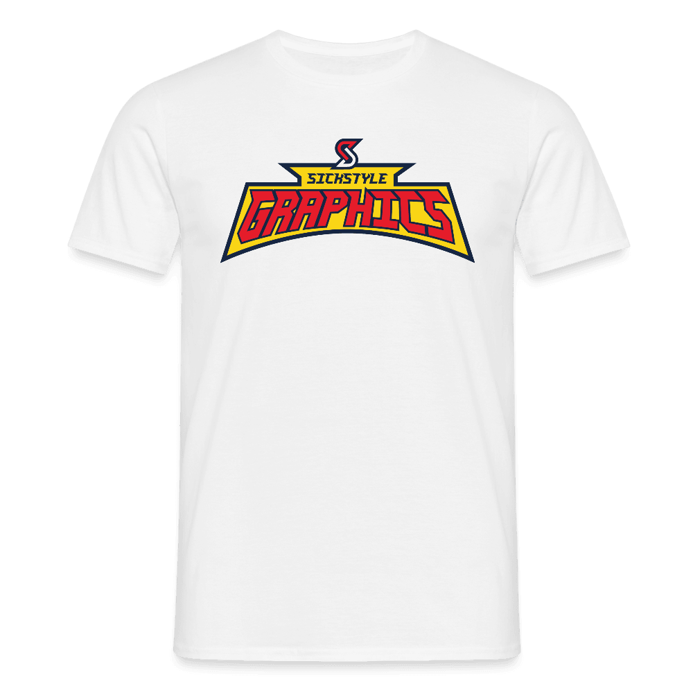 „Send it“ - Herren T-Shirt - Weiß