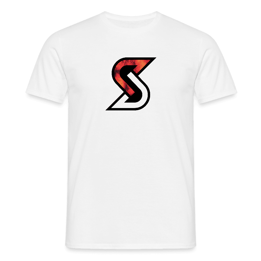 „Fire S“ - Herren T-Shirt - Weiß