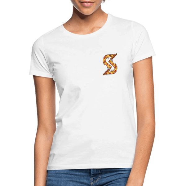 „Pizza Slice“ - Damen T-Shirt - Weiß