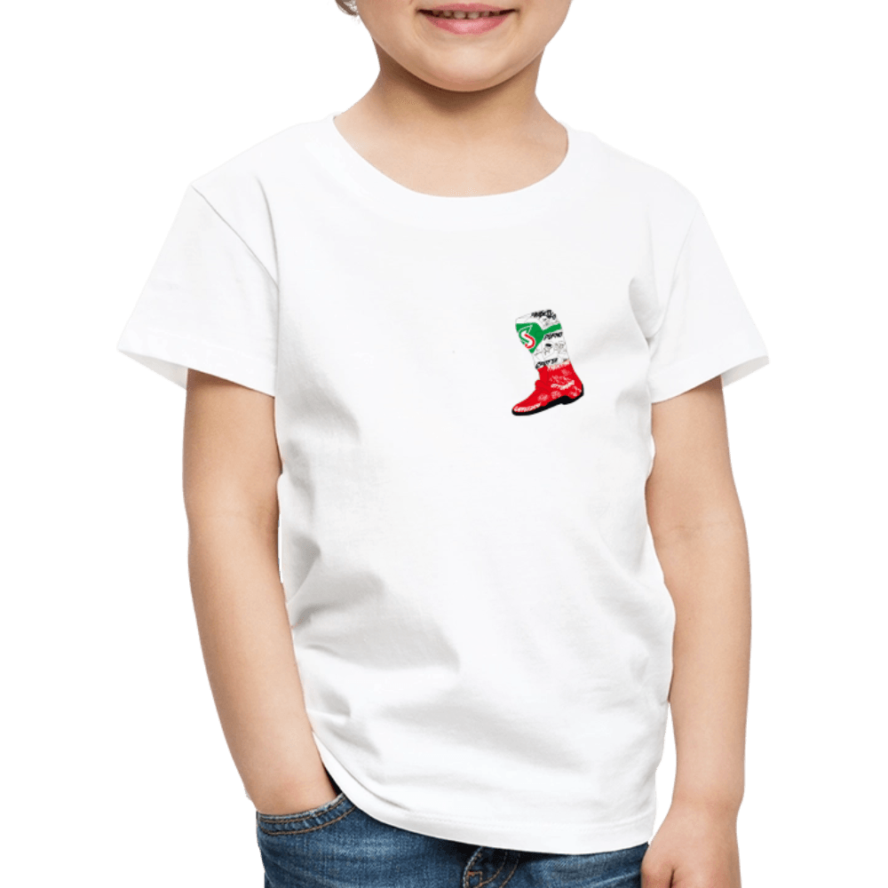 „Italy Roadtrip“ - Kids T-Shirt - Weiß