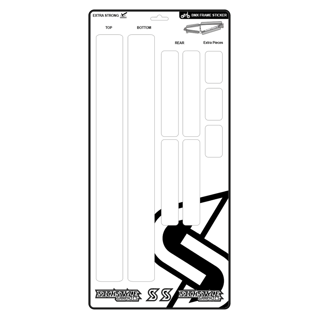 BMX Rahmenschutzfolie Extra Strong
