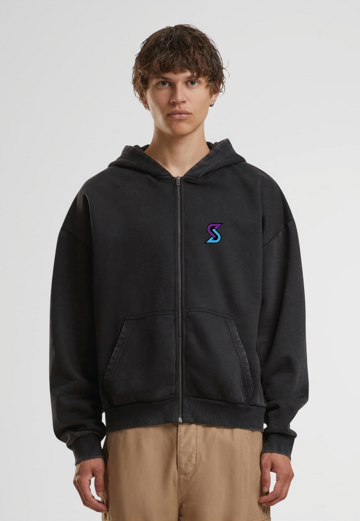 Sickstyle 01/26 - Herren Vintage Zip Hoody