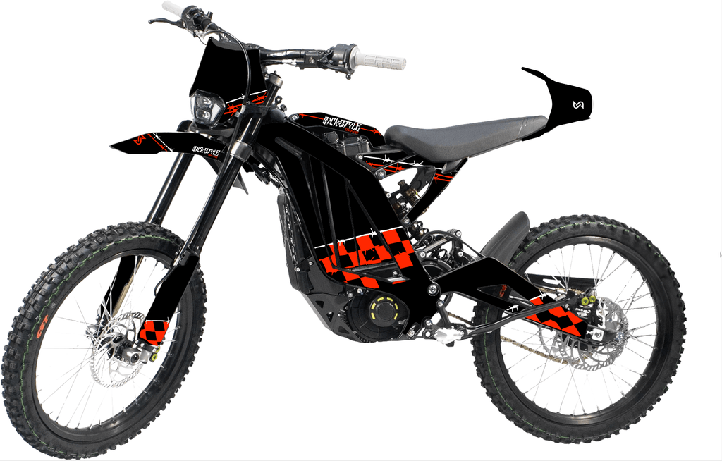 WirexCheckerboard - Dekor für Surron Light Bee - Sickstyle Graphics