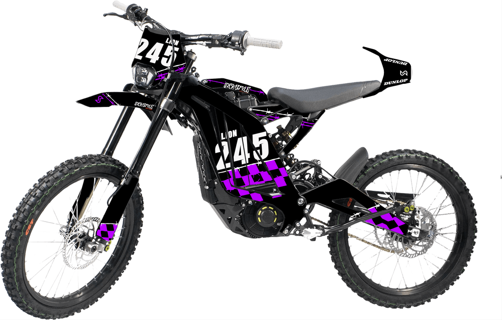WirexCheckerboard - Dekor für Surron Light Bee - Sickstyle Graphics