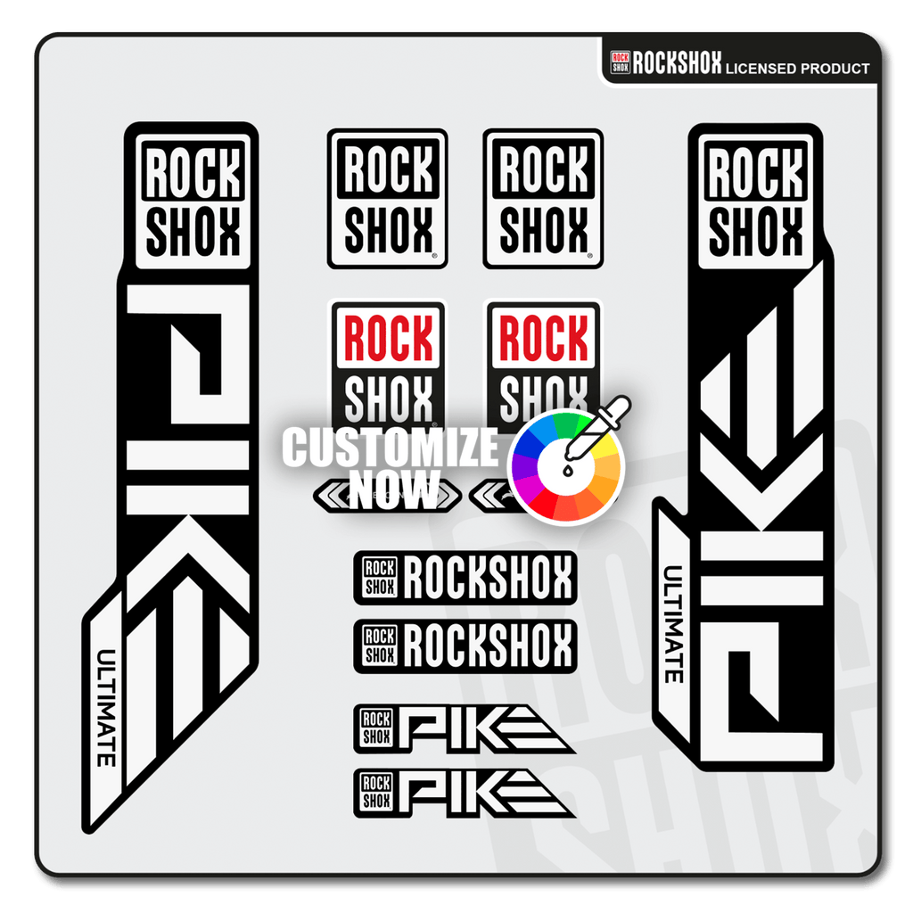 Custom RockShox PIKE Sticker