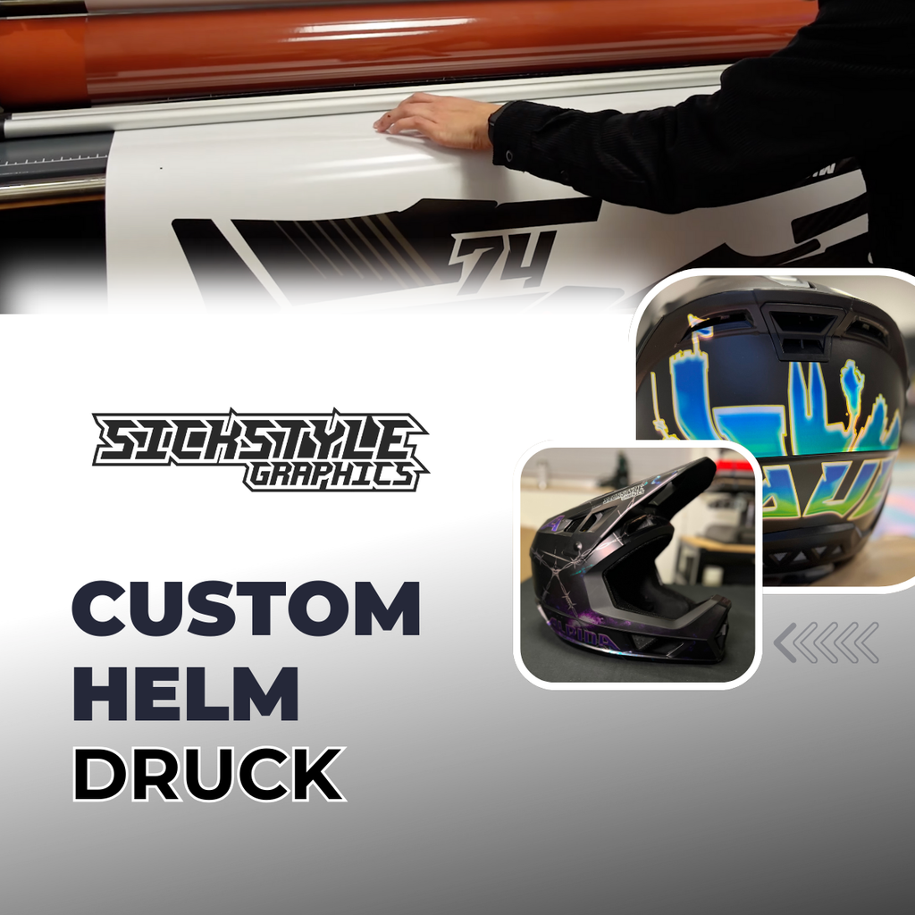 B2B - Custom Helm Dekor - Druck