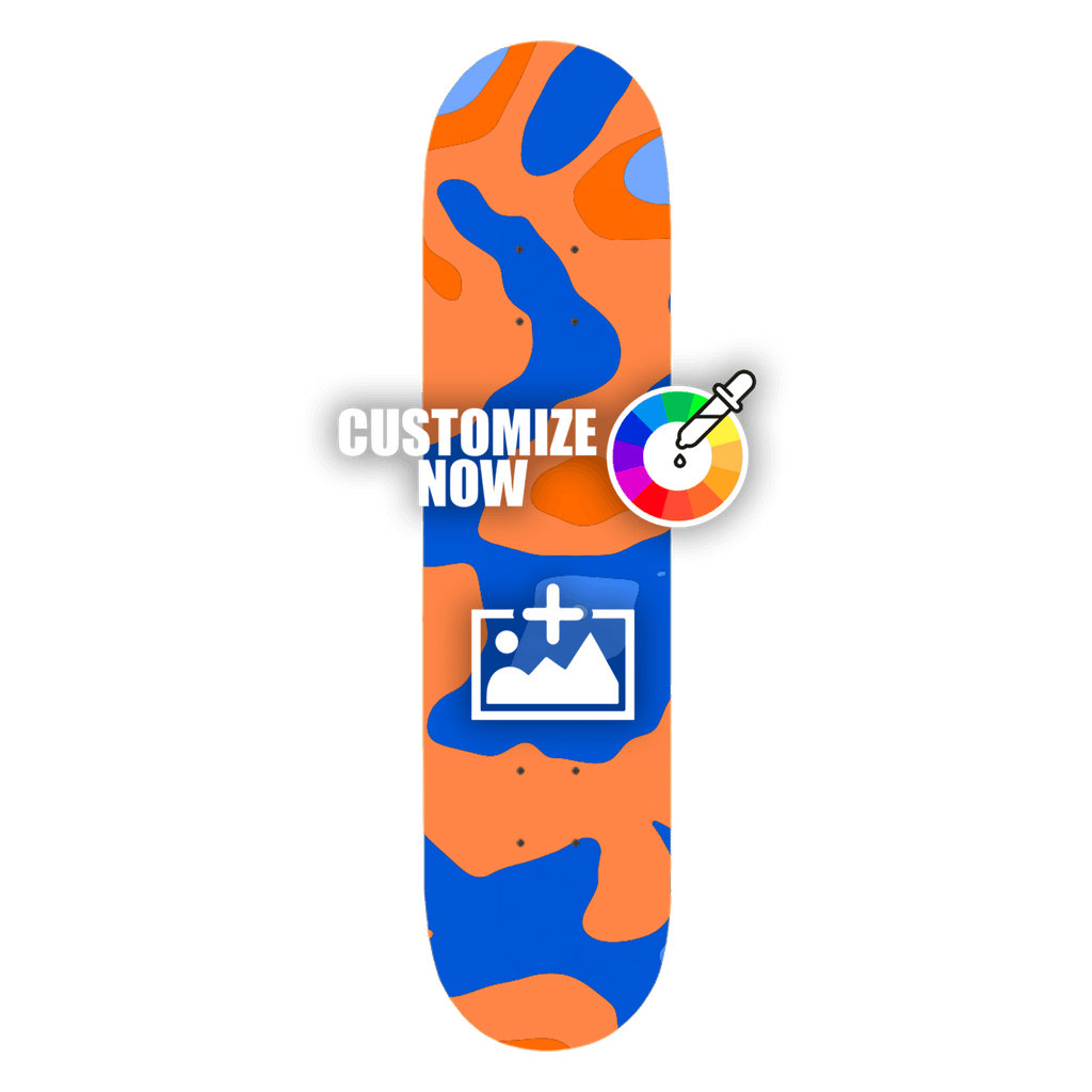 Custom Skateboard Sticker - Camo - Sickstyle Graphics