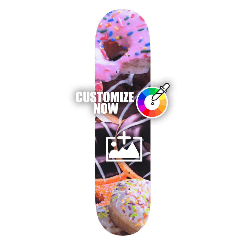 Custom Skateboard Sticker - Donut - Sickstyle Graphics