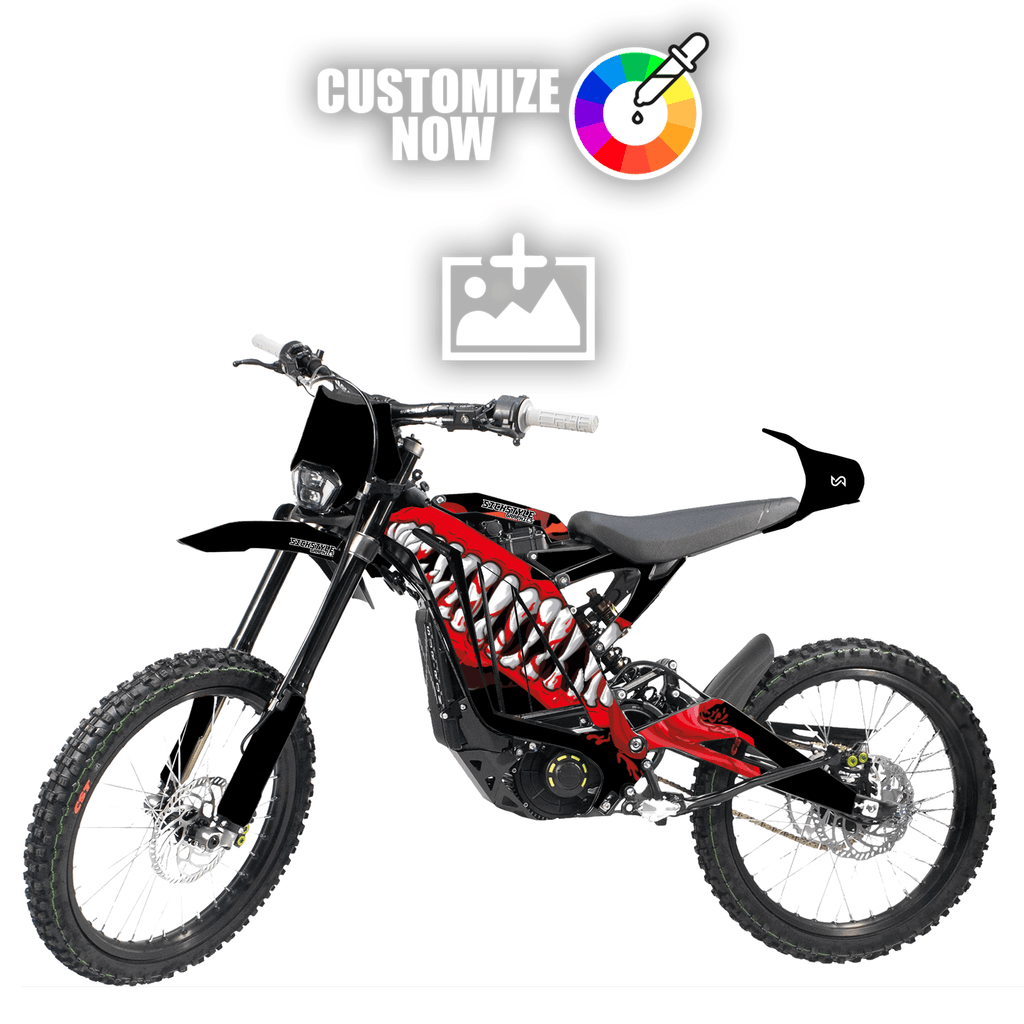 Custom Surron Light Bee Dekor - Teeth