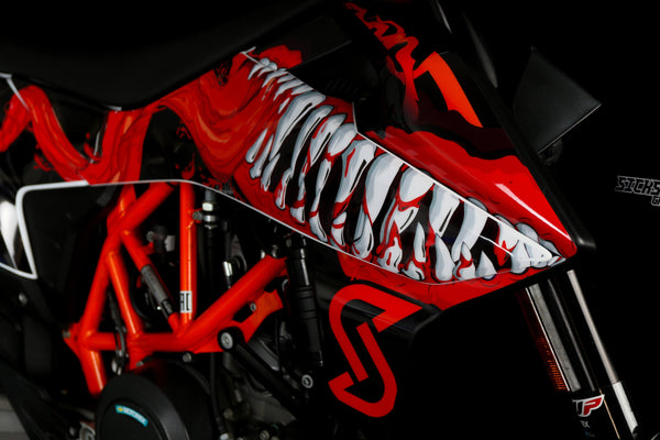 Custom Bike Dekor - Entwurf - Sickstyle Graphics