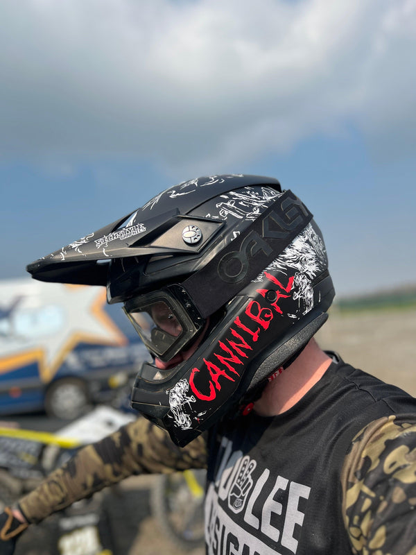 Custom Helm Dekor - Entwurf - Sickstyle Graphics