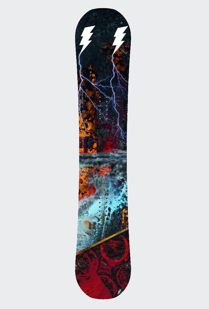 Snowboard Sticker - Lightning Splash - Sickstyle Graphics